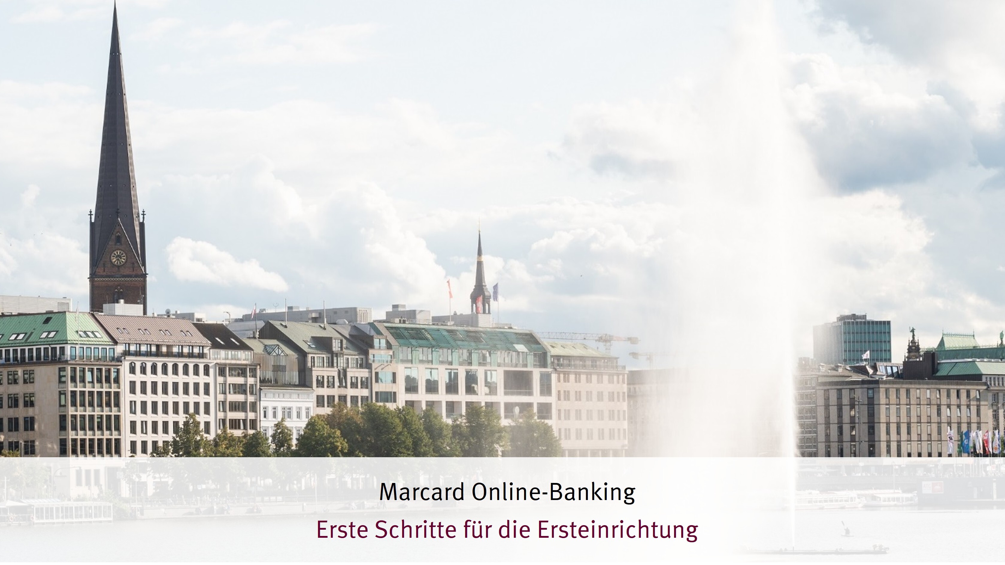 Erste Schritte im Online-Banking Standbild Video Online-Banking Erste Schritte